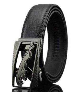 Men Automatic Buckle Leather Belts - ProTrendyz