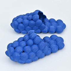 New Summer Fashion Massage Mesh Bubble Bathroom Slides Home Indoor Anti-Skid Shoes - ProTrendyz