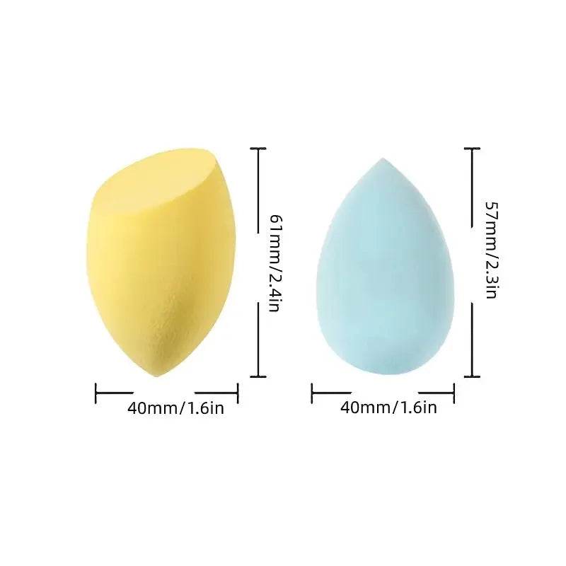 10pcs set Make Up Blender Cosmetic Puff Makeup Sponge Foundation Powder Sponge Beauty Tool Makeup Tool Accessories - ProTrendyz