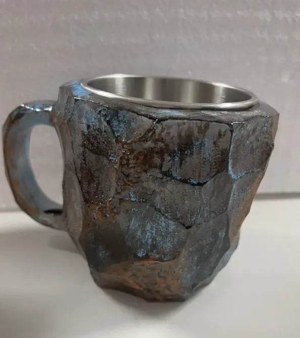 400ml Resin Mineral Crystal Coffee Mugs With Handles Elegant Fake Mineral Crystal Cup For Workplace Home Decor Christmas Gift Kitchen Gadgets - ProTrendyz