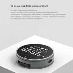 Distance Measuring Instrument Electronic Measuring Ruler Tape Measure High Definition Digital LCD High Precision Electronic Measuring Ruler Tool - ProTrendyz