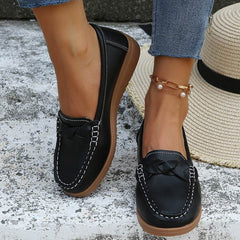 Women Flats Shoes Weave Design Soft Spring Summer Shoes - ProTrendyz