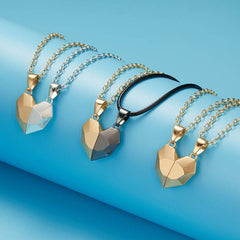 Creative Magnet Necklace Love Heart Broken Men And Women - ProTrendyz