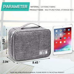 Electronics Organizer Travel Cable Organizer Bag Waterproof Portable Digital Storage Bag Electronic Accessories Case Cable Charger Organizer Case - ProTrendyz