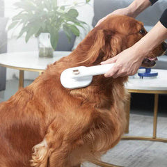 Pet Comb Cat Dog To Remove Floating Hair Pet Hair Brush Hair Removal Artifact Pet Grooming Brush Supplies Self Cleaning Comb Pet Products - ProTrendyz