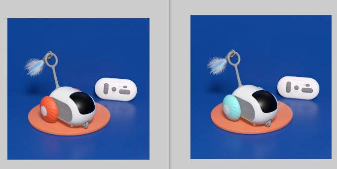 Remote Control Interactive Cat Car Toy USB Charging Chasing Automatic Self-moving Remote Smart Control Car Interactive Cat Toy Pet Products - ProTrendyz