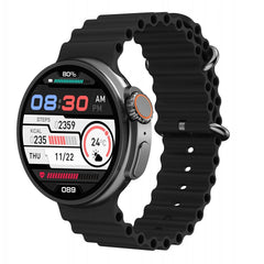 New K9 Smart Watch 1.39 Round Screen Encoder True Screw Clip Wireless Charging NFC Offline And Payment Function - ProTrendyz