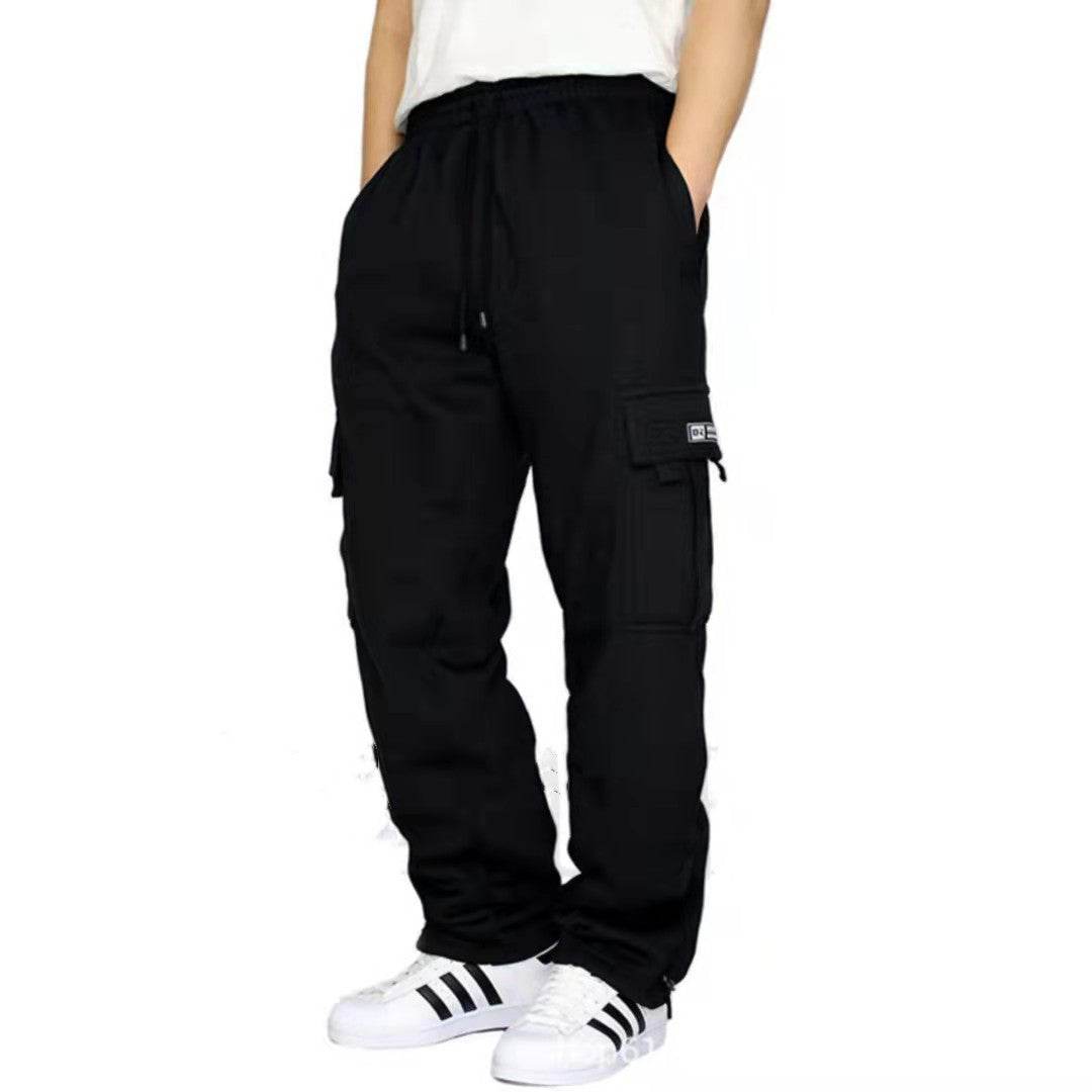 Men Pants Sweatpants Stretch Elastic Waist Jogger Sports Pants Drawstring Trousers Fashion Mens Clothing - ProTrendyz