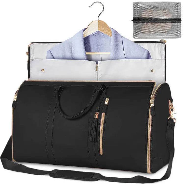 Large Capacity Travel Duffle Bag Carry On Women's Handbag Folding Suit Bag Waterproof Clothes Totes US - ProTrendyz