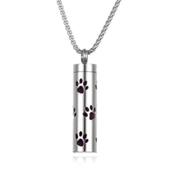 Aromatherapy Pendant Perfume Bottle Essential Oil Titanium Steel - ProTrendyz