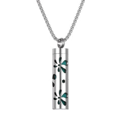 Aromatherapy Pendant Perfume Bottle Essential Oil Titanium Steel - ProTrendyz
