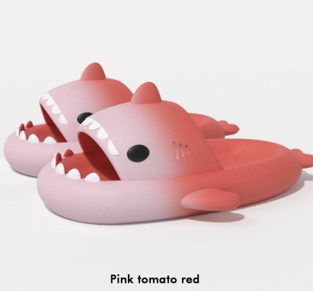 Gradient Shark Slippers Men's Home Bathroom Non-slip - ProTrendyz