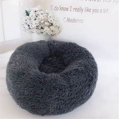 Round Long Hairy Autumn And Winter Nest Pad Cat Mattress - ProTrendyz