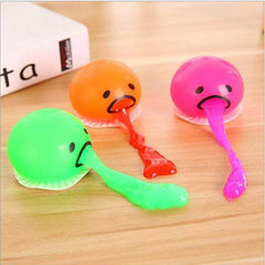 Puking Ball Brother Egg Yolk Pinch Vomit Spoof And Play Tricky Toys - ProTrendyz