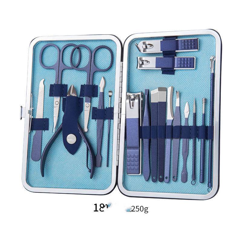 Professional Scissors Nail Clippers Set Ear Spoon Dead Skin Pliers Nail Cutting Pliers Pedicure Knife Nail Groove Trimmers - ProTrendyz