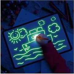 Educational Toy Drawing Pad 3D Magic 8 Light Effects Puzzle Board Sketchpad US - ProTrendyz