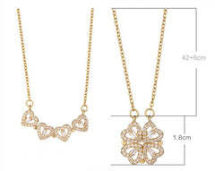 Variety Four-leaf Clover Non-fading Light Luxury Titanium Steel Necklace - ProTrendyz