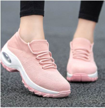 Sports Women Flying Knit Socks Shaking Shoes - ProTrendyz