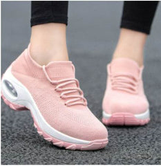 Sports Women Flying Knit Socks Shaking Shoes - ProTrendyz