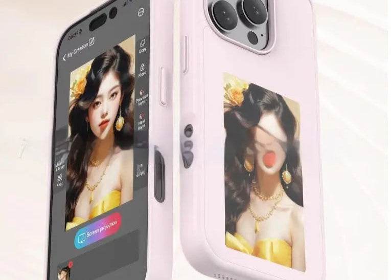 E-ink Screen Phone Case Unlimited Screen Projection Personalized Phone Cover - ProTrendyz