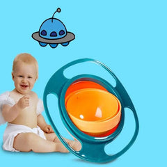 360 Rotate Universal Spill-proof Bowl Dishes Baby-Proof No Spill Dish - ProTrendyz