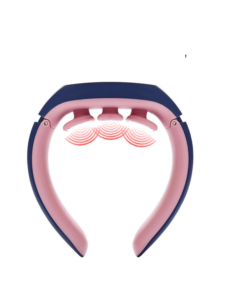 Neck Massager Shoulder Electric Pulse Cervical Traction Collar Therapy Deep Tissue Pain Relieve Stimulator Health Care Massage ProTrendyz