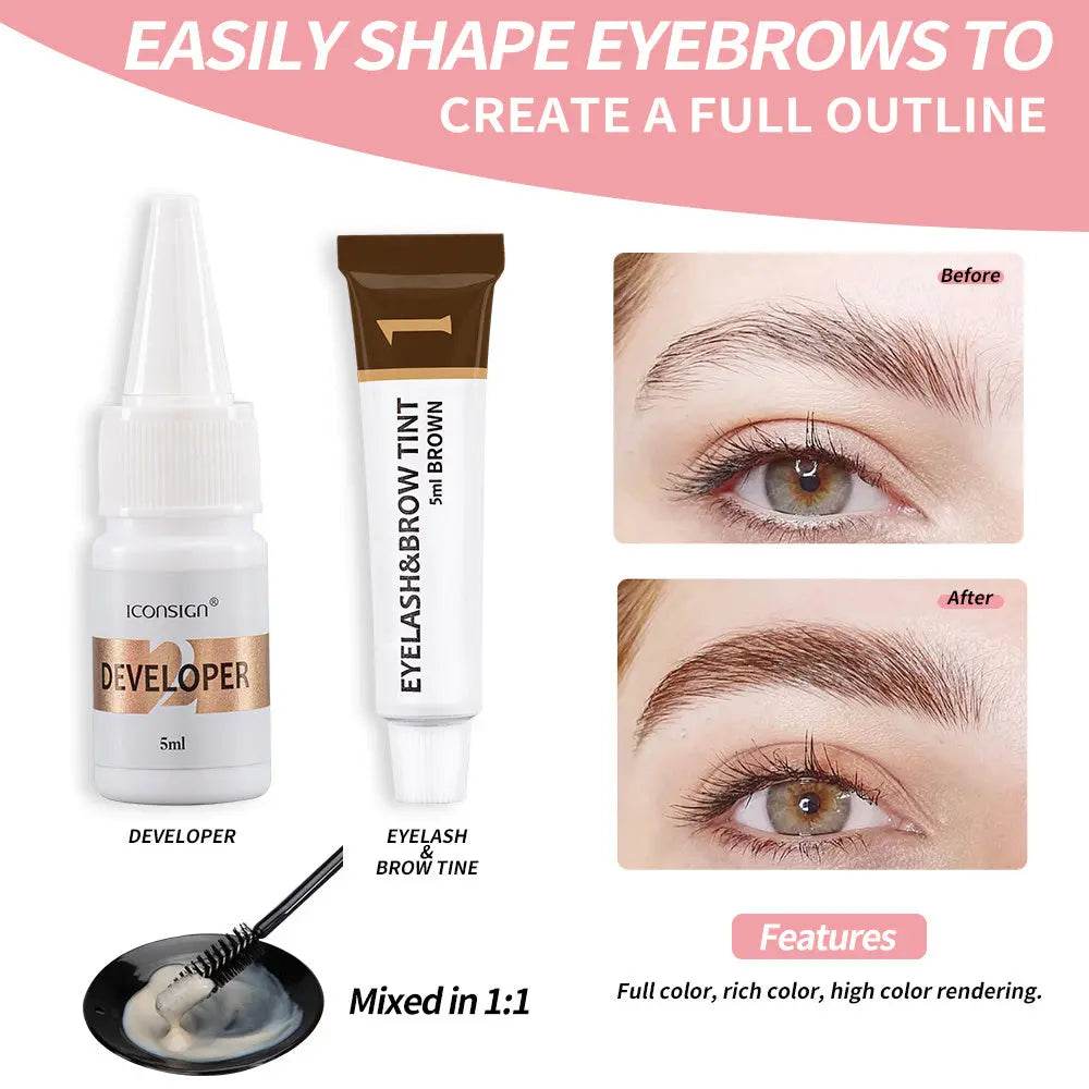 ICONSIGN Lash Lift EyeLash Eyebrow Dye Tint Kit Lashes Perm Set Brow Lamination Makeup Tools US - ProTrendyz