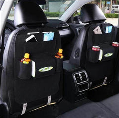 Universal Multifunctional Car Seat Bag with Foldable Table PU Leather Multi-pocket - ProTrendyz