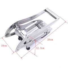 kitchen gadgets 2 Blades Potato Cutter Chopper Stainless French Fries Slicer for kitchen cortador de vegetales Home Kitchen Tool - ProTrendyz