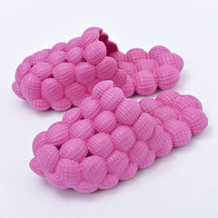 New Summer Fashion Massage Mesh Bubble Bathroom Slides Home Indoor Anti-Skid Shoes - ProTrendyz