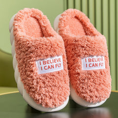 Warm Plush Slippers Home Shoes For Women Couple Winter Slippers ProTrendyz