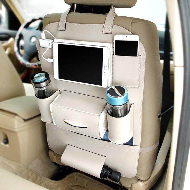 HQ Leather Car Seat Organizers - ProTrendyz