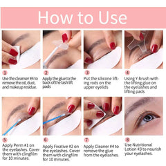 ICONSIGN Lash Lift Kit Lash Lifiting Eyelash Perming Kit Lash Curling Enhancer Eyes Makeup Tools US - ProTrendyz