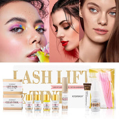 ICONSIGN Lash Lift EyeLash Eyebrow Dye Tint Kit Lashes Perm Set Brow Lamination Makeup Tools US - ProTrendyz