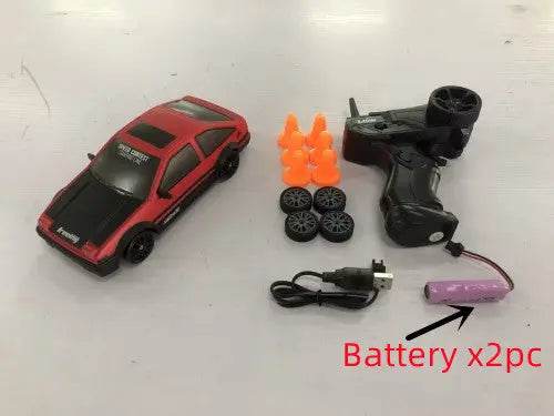 2.4G Drift Rc Car 4WD RC Drift Car Toy Remote Control GTR Model AE86 Vehicle Car RC Racing Car Toy For Children Christmas Gifts - ProTrendyz