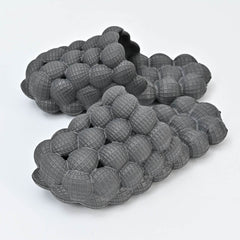 New Summer Fashion Massage Mesh Bubble Bathroom Slides Home Indoor Anti-Skid Shoes - ProTrendyz