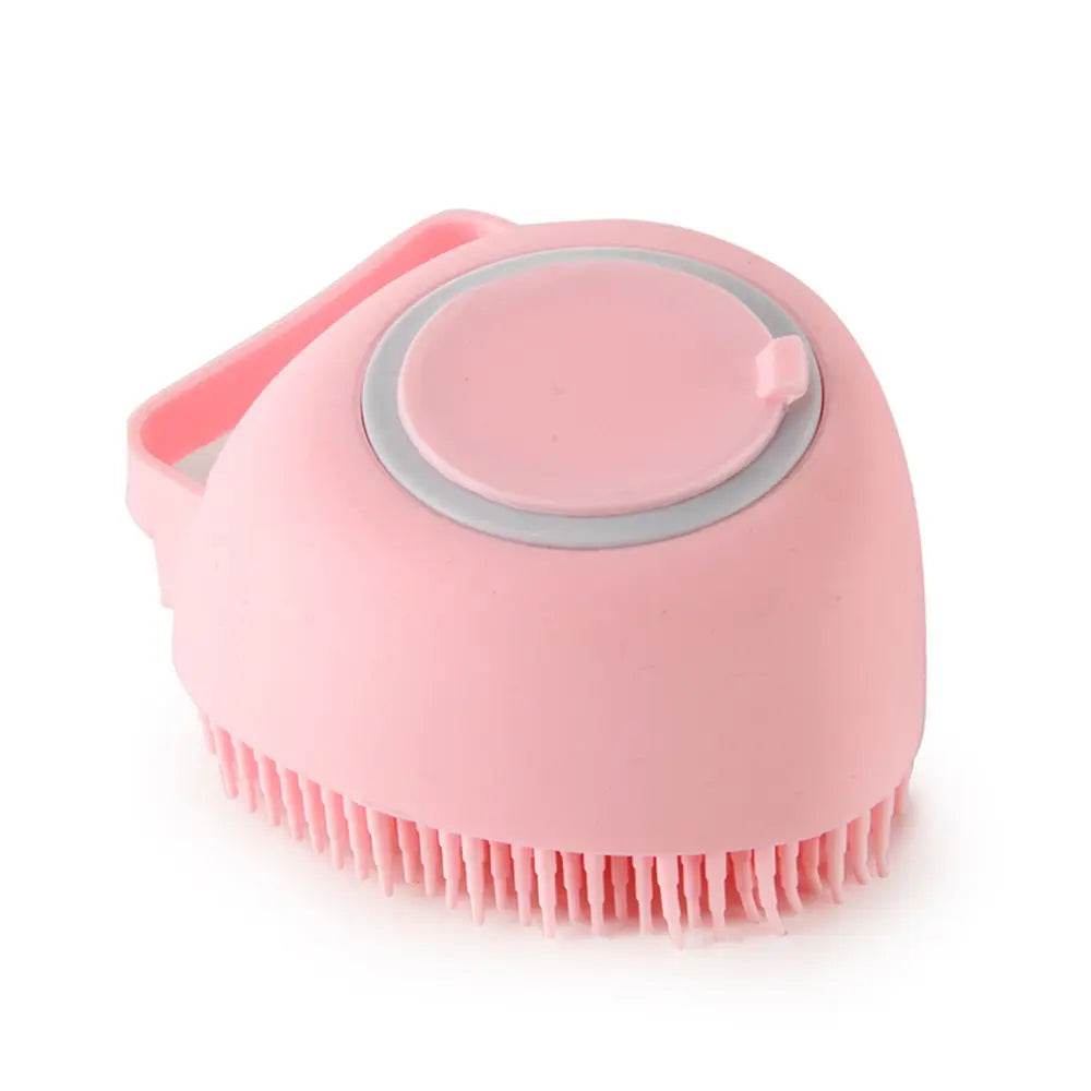Silicone Dog Bath Massage Gloves Brush Pet Cat Bathroom Cleaning Tool Comb Brush For Dog Can Pour Shampoo Dog Grooming Supplies - ProTrendyz