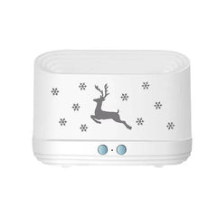 Elk Flame Humidifier Diffuser Mute Household Atmosphere Lamp Christmas Home Decorations - ProTrendyz