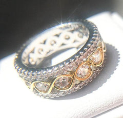 Elegant Female Zircon Stone Ring Finger Rings For Women Promise Love Valentine's Day Gifts - ProTrendyz