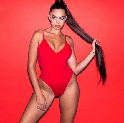 Summer Bikini Backless String Large Size Sexy Solid Color Triangle One-piece Swimsuit Womens Clothing - ProTrendyz