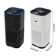 Car Air Purifier Portable Negative Ion Generator Remove Formaldehyde Dust Smoke Air Freshen Washer For Home Car Cleaner Air Allergies - ProTrendyz