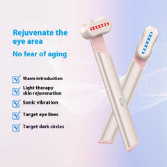 4 Colors Electric Eye Massager Red Blue Light Massage Eye Beautification Instrument Therapeutic Warmth Face Massage - ProTrendyz