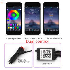 Car Fiber Optic Ambient Light Modified Car Interior Cool Light APP Rhythm Light - ProTrendyz