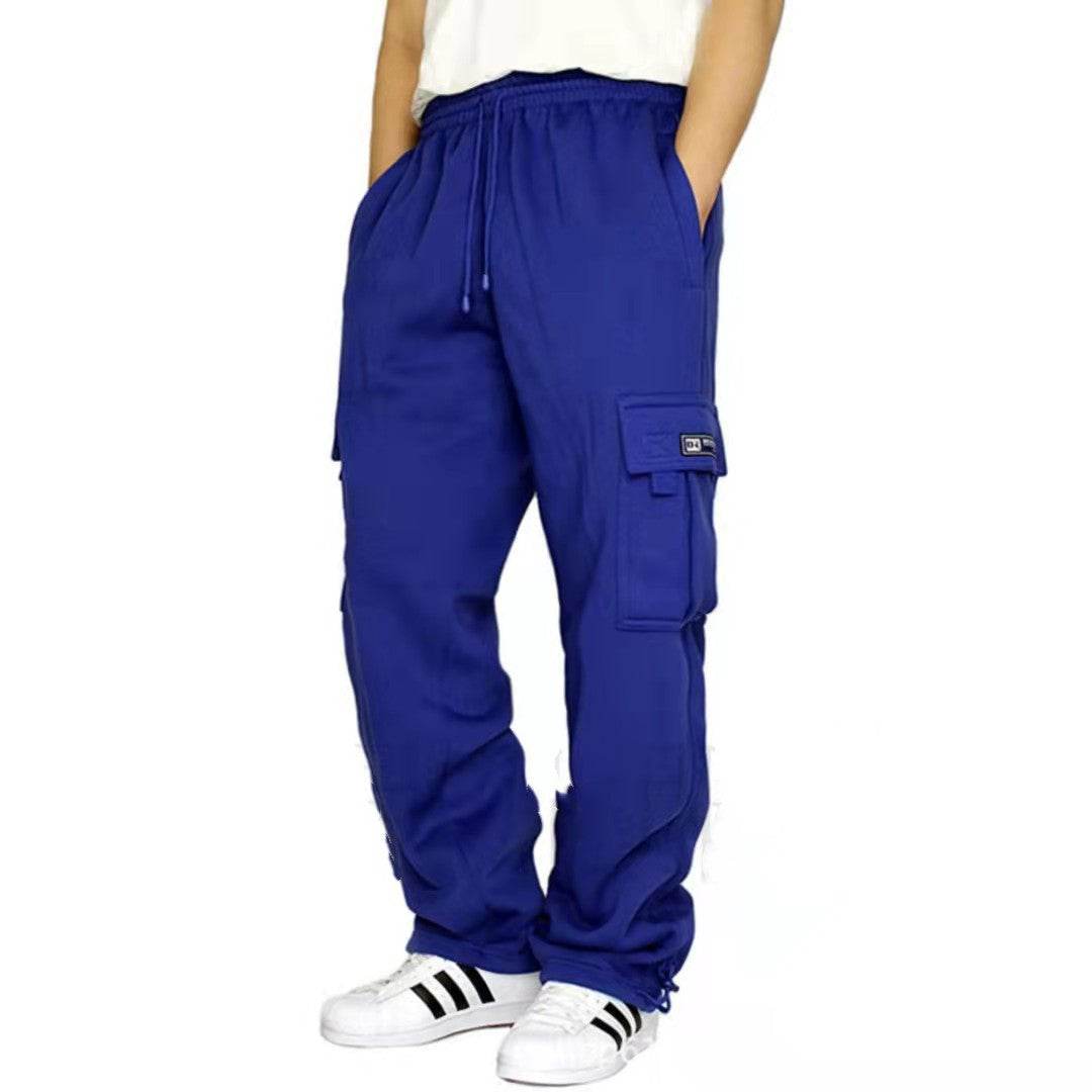 Men Pants Sweatpants Stretch Elastic Waist Jogger Sports Pants Drawstring Trousers Fashion Mens Clothing - ProTrendyz