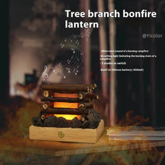 Bedside Decorations Ornaments Branches Campfire Small Night Lamp - ProTrendyz