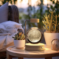 Crystal Ball Cosmic Dinosaur Indoor Night Light USB Power Warm Bedside Light Birthday Gift Night Lamp ProTrendyz