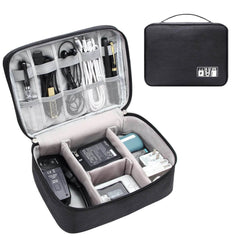 Electronics Organizer Travel Cable Organizer Bag Waterproof Portable Digital Storage Bag Electronic Accessories Case Cable Charger Organizer Case - ProTrendyz
