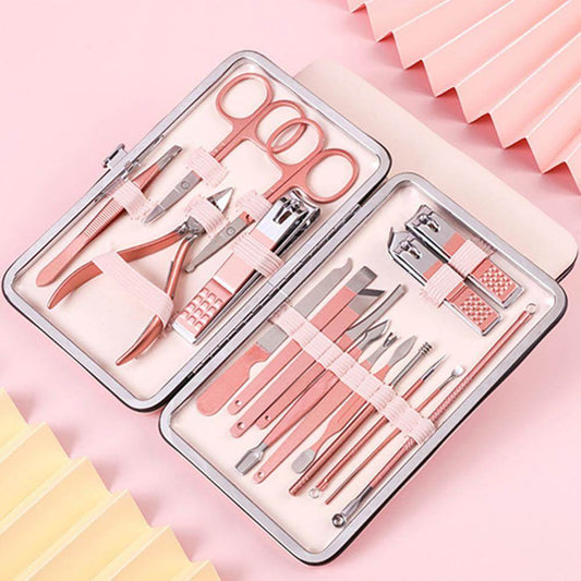 Professional Scissors Nail Clippers Set Ear Spoon Dead Skin Pliers Nail Cutting Pliers Pedicure Knife Nail Groove Trimmers - ProTrendyz
