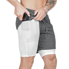 Pocket Compression Gym Shorts US - ProTrendyz
