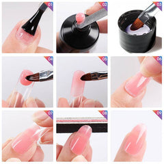 Multi-color mixed nail solid model glue - ProTrendyz